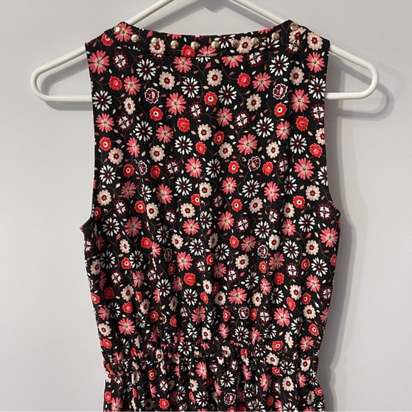 Kate Spade Midi Casa Flora Dress Floral Size Medium - Picture 10 of 14